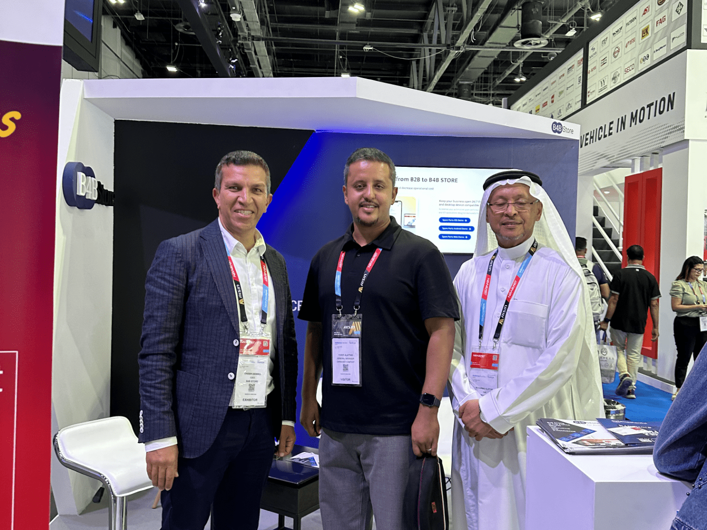 B4B STORE, the fastest in the industry, was at Automechanika Dubai 2023 Fair. 1
