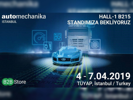 B2B Store B2B Store at Automechanika Istanbul Fair - 2019
